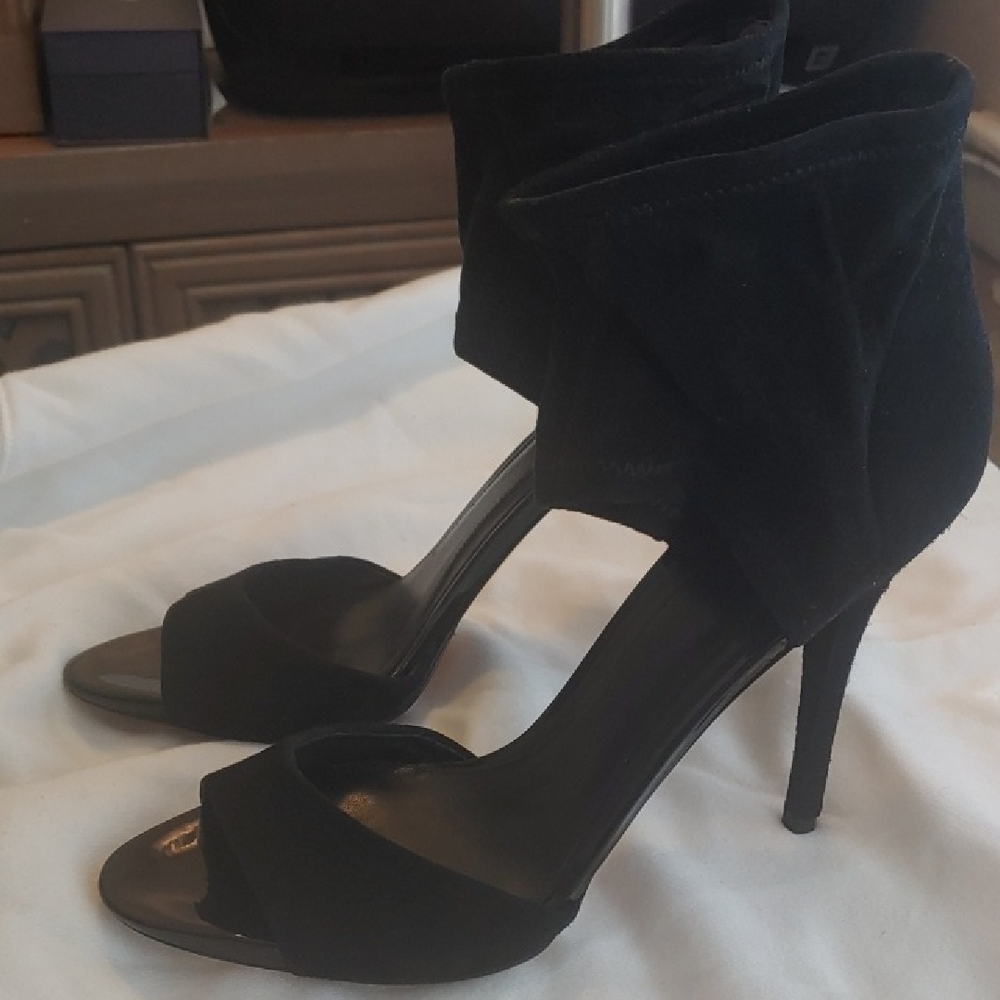 Brian Atwood Black Stiletto Heels